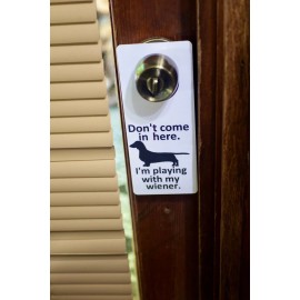Handmade Dachshund  Do Not Disturb Sign Wiener Dog Funny Door Sign Cute Animals