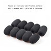 Taicols Pack of 15 Foam Microphonets, Mini Microphonets, Meeting Room,