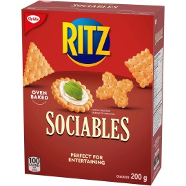 Christie Ritz Sociables Crackers, 200g/7.1oz, Box