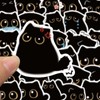 Pack of 40 Cute Cat Stickers for Laptop, Waterproof Vinyl