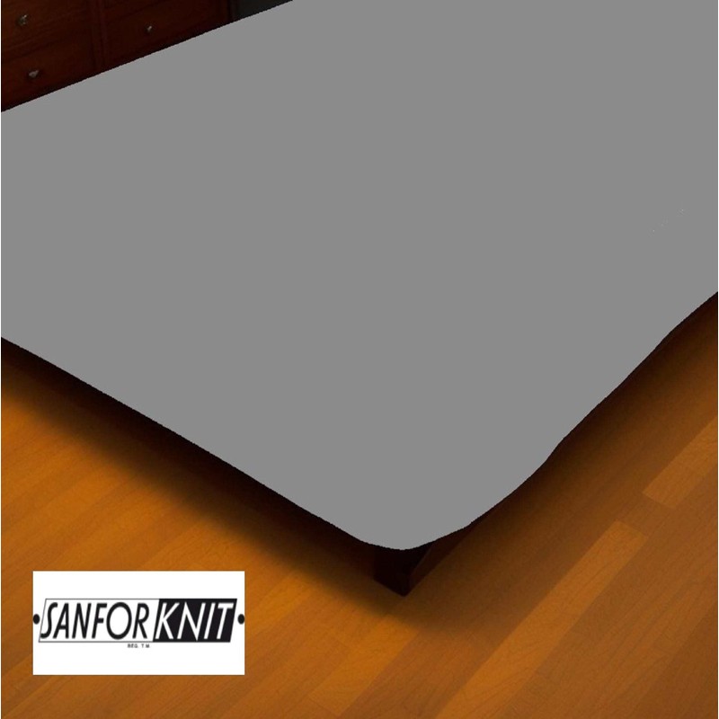 Exclusive Home Textile Jersey Fitted Sheet Elasticated Edging, 60 x