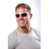 Galeton 11032 Spyder Anti-Fog Anti-Scratch Lenses, Silver Frame/Gray, One Size