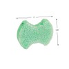 Spongeables Pedi Scrub Foot Exfoliating 5+ Wash Travel Sponge, Citron