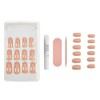 Ardell Nail Addict - Juego de uñas artificiales, latte