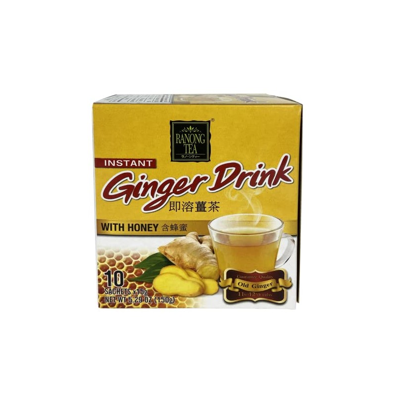 Ranong Tea Instant Ginger Drink with Honey (3)