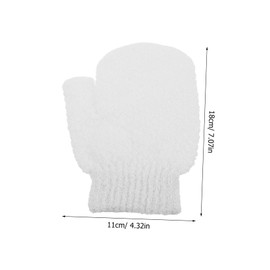 IWOWHERO Body Scrub Gloves Exfoliating Gloves for Women Shower Scrubber Body Wash Towel Multipurpose