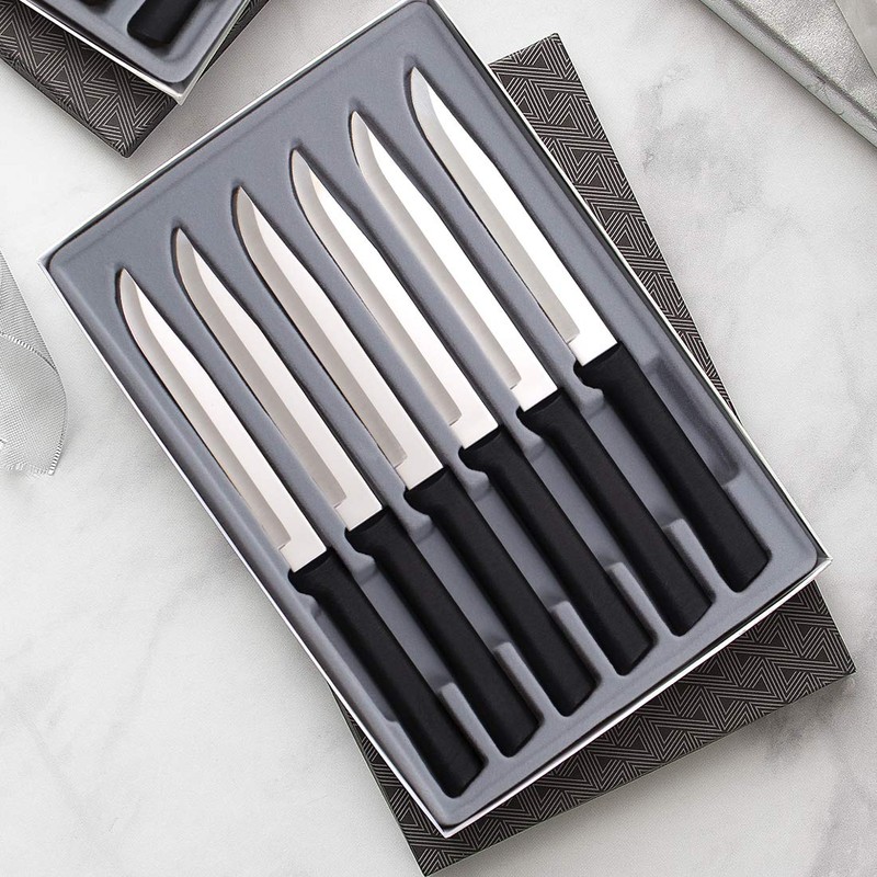 RADA Cutlery 6-Piece Utility/Steak Knife Gift Set (G206), Stainless Steel