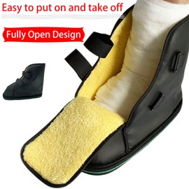 AUSTYLCO Cast Shoe Cover for Foot Adjustable Walking Boots Recovery Cast Shoe Covers,Postoperative Shoes for Foot Sprains Ankle Fractures Toes,Broken Foot or Toe for Left and Right Feet