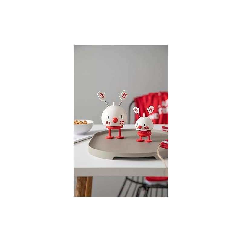 Hoptimist - Medium Birthday Bumble - White - Plastic -