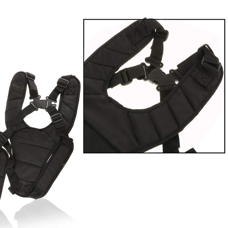 Xrten Lawn Trimmer Double Shoulder Strap, Nylon Strap for Brush