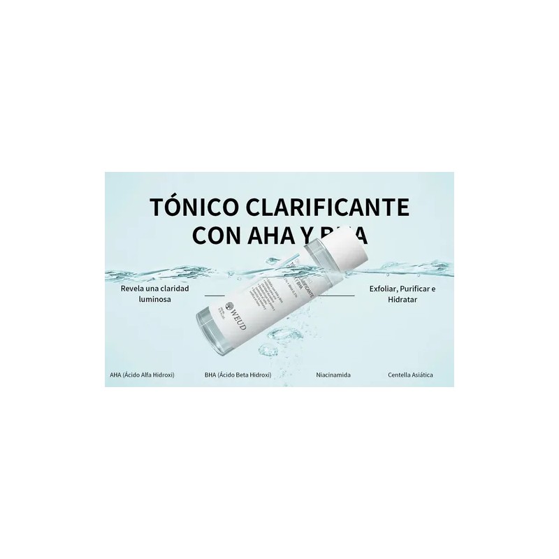 Tónico Exfoliante Aha Bha Niacinamida Control Grasa 200 Ml