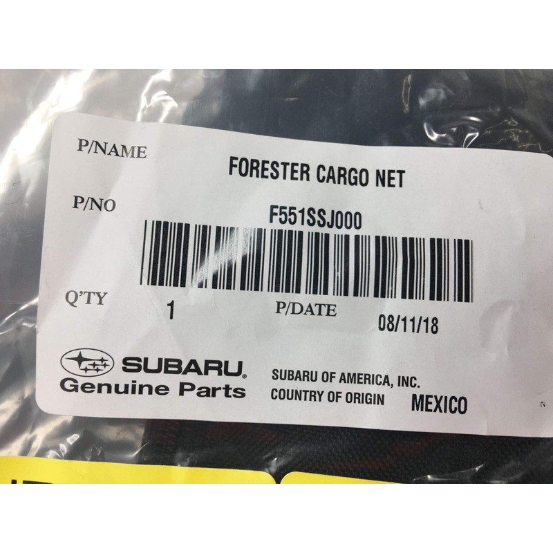 Subaru 2019-2024 Forester & 2025 Forester Wilderness Rear Compartment Cargo