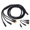 1 to 5 Electric Bike Cable Plastic Rubber Lithium Battery