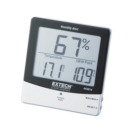 Extech 445814 Stationary Hygro Thermometer Psychrometer with Audible Humidity Alert