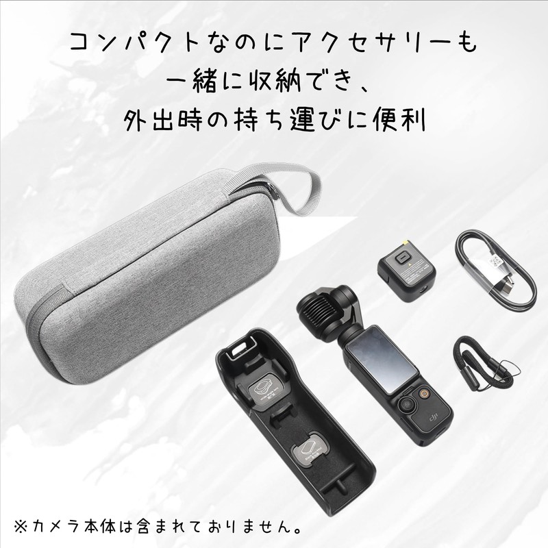 NASSIA Osmo Pocket 3 Protective Case Storage Case Full Protection