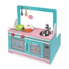 Badger Basket Toy Retro Diner and Kitchen Doll Playset with