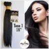 Humano Extensiones De Cabello Meimei 100% Naturales Humano 18 Pul
