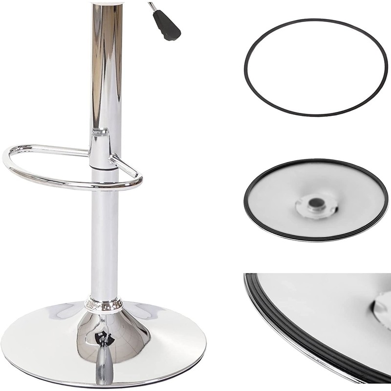 Rgzqrq Pack of 2 Interchangeable Rubber Rings for Bar Stools