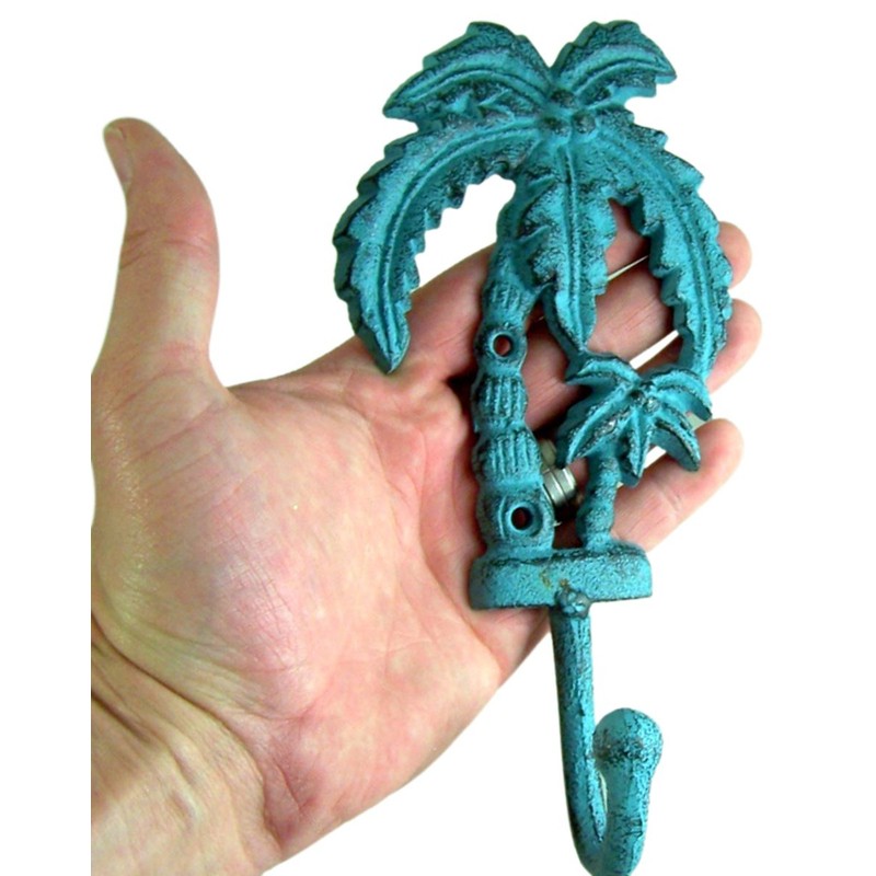 PDTXCLS HOMIEBUDS K-Musculo Palm Tree Cast Iron Wall Hooks 8