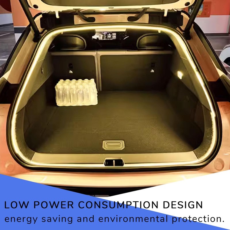 Interior Car Lights Strip | Cuttable Trunk Surrounding Sensor Lamp,High