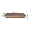 Elegant Sushi Tray Snacks Salad Desserts Wooden Serving Dish for