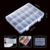 LAifu 2PCS Plastic Stackable Organizer Container with Adjustable Dividers, Snack