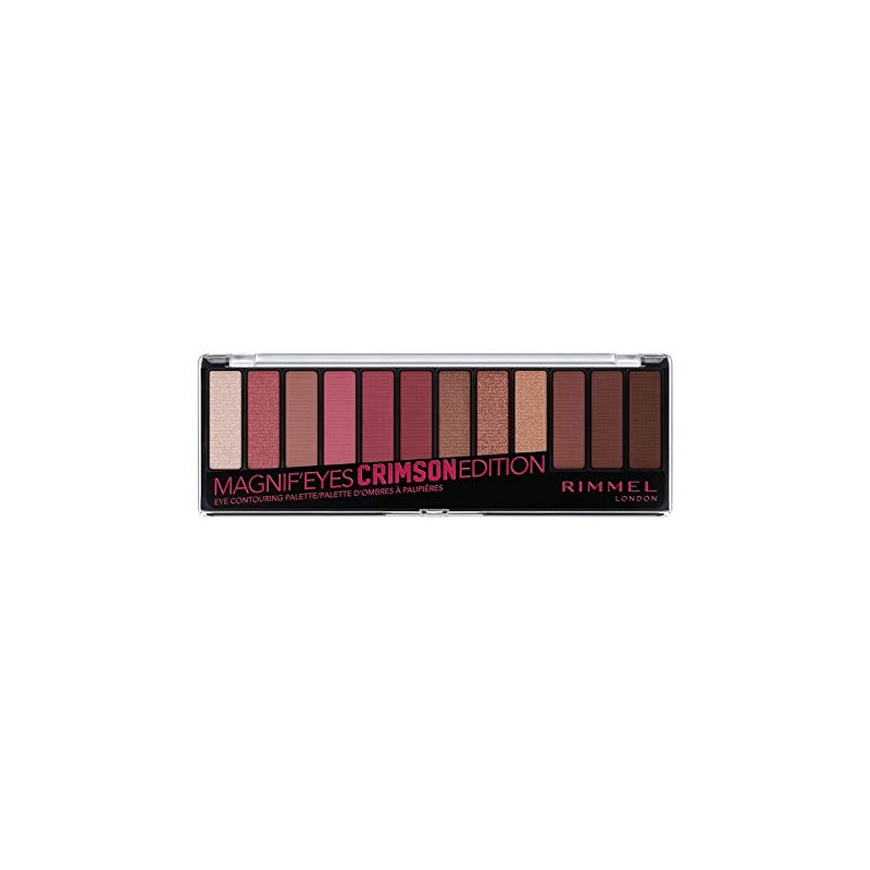Rimmel Magnif'eyes Eyeshadow Palette, Crimson Edition