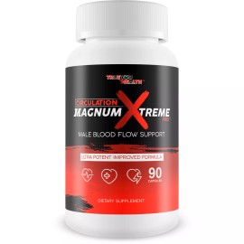 True You Health Circulation Magnum Xtreme Pro - Improved Formula - Mens Blood Flow Supplement
