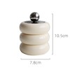 Qtip Holder, Dust Proof Cotton Swab Container with Lid for