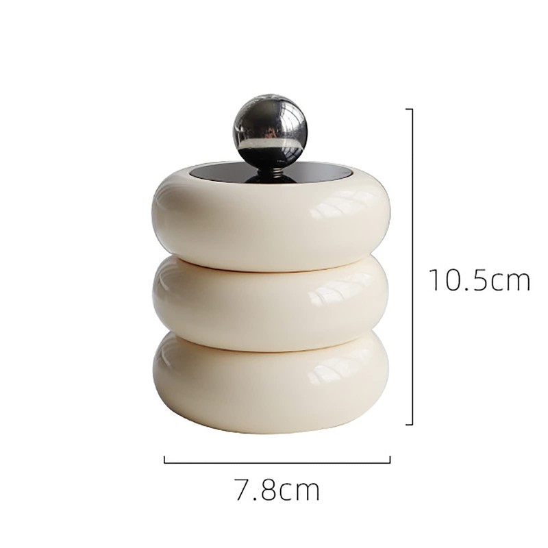 Qtip Holder, Dust Proof Cotton Swab Container with Lid for