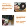 AmaCupid Brushed Nylon Fiber Buffing Wheels 8 Inch 5P Hardness.
