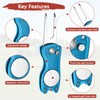 TIXIPEM Golf Divot Repair Tool- Switch Foldable Divot Tool Rack