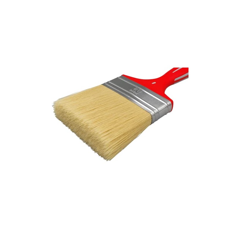 Savy Matt Satin 4404080 Dual-Material 80 mm Flat Brush