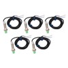 5 Pcs Proximity Switch M12x1 2 Wire Normally Closed 4mm