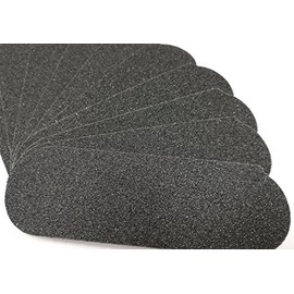 120 GRIT Stainless Steel Pedicure File Refill Pads, 60 Count (120 GRIT Black)