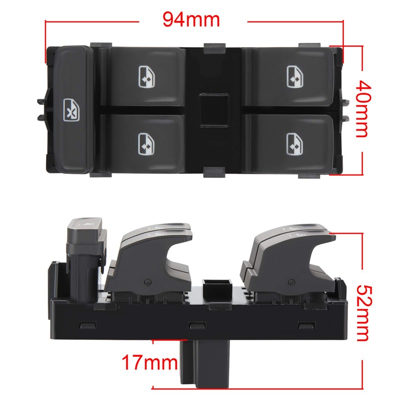 Madlife Garage 7 Pin Electric Power Window Master Switch 5G0959857