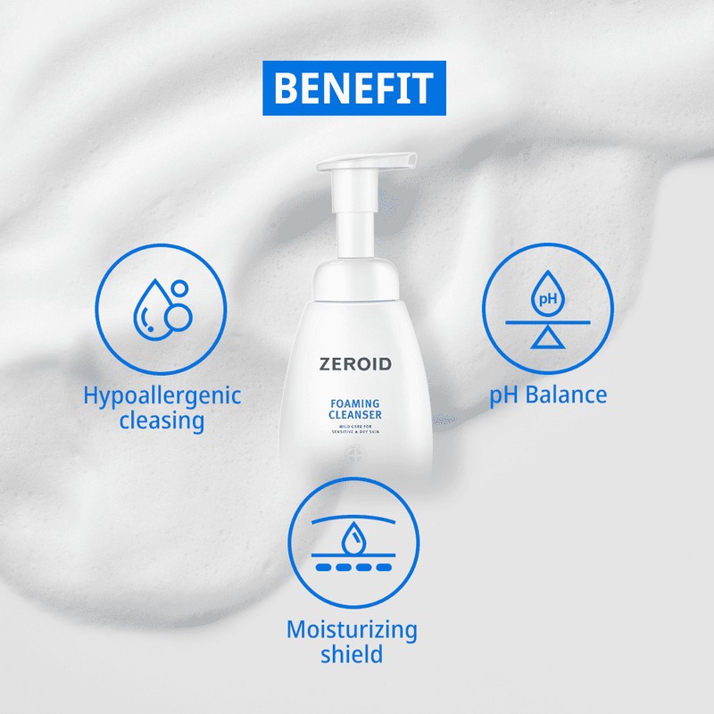 ZEROID [ZEROID]Soothing Foaming Cleanser 240ml