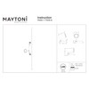 Maytoni Vuoro LED Spotlight for Rail Systems, 1-Phase Track Lighting,