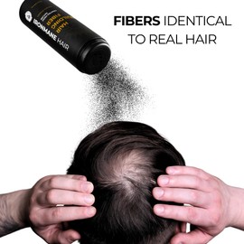 IRONMANE Hair Building Fiber - 100% Natural Keratin & Biotin Formula - 27.5 g - Instantly Thickens, Fills & Conceals Fine or Thinning Hair - Hair Loss Solution - Multiple Shades (Dark Blonde) - Canadian-Owned