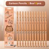 Capybara Stationery Set, Capybara Pencil Case with Pencils, Clips, Rulers,