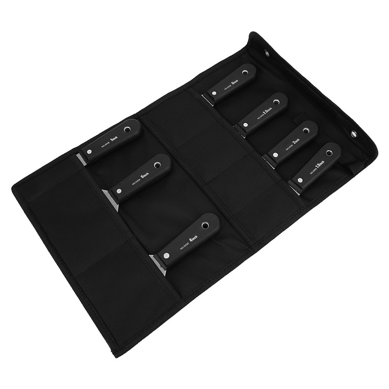 7 Pcs Putty Knife Portable 1in~5in Scraper Blade Wall Shovel