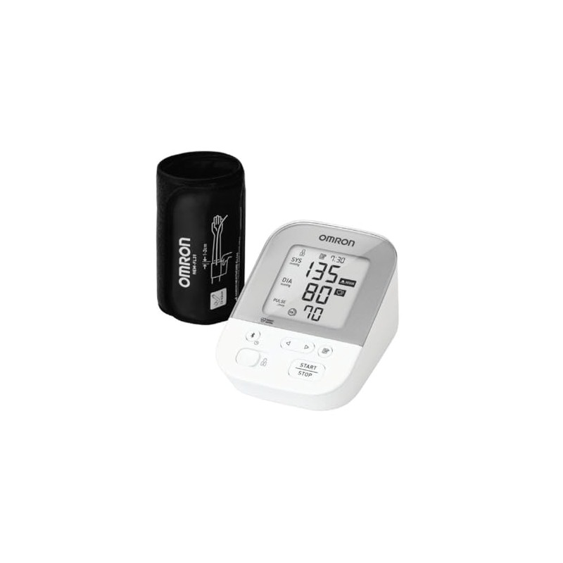 OMRON Baumanómetro automático de brazo X4 Smart con Bluetooth y