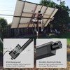Justech 12V Heavy-Duty Linear Actuator 450lbs/2000N-6inch/150mm Silent IP54 Electric Actuator