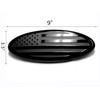 9 inch Front Grille Tailgate Rear American Black Flag Emblem