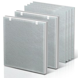 Elnuliros Vital 100 Replacement Filter Compatible with LEVOIT Vital 100 Air Purifi-er, 3-in-1 True HEPA Filter and Activated Carbon Filter with 4 pcs Extra Pre-Filters, Replace Part # Vital 100-RF