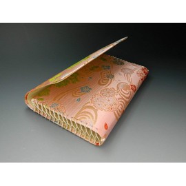 Tea Ceremony Beginner's 6-piece Set, Saca (100% Silk), Tri-Fold Pink Type, Fukusa (Red), Pure Silk, Urasenya Tea Ceremony Beginner's Set for Women, Beginner's Set