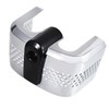 Cubierta de bobina de encendido cromada negra para motocicleta Harley