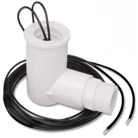 SS2 AC Float Switch AC Float Safety Switch HVAC 3/4 Inch Condensate Shut Off Sensor Can Prevent Overflow in Drain Pan or Gravity Drain Used in Various Applications. ECWB