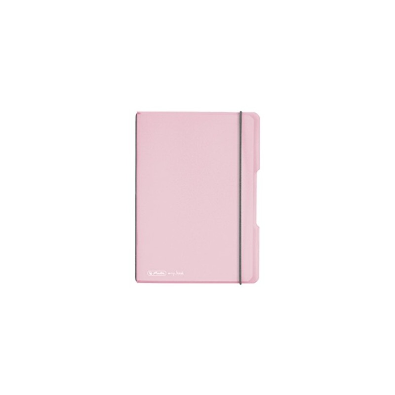 Herlitz my.book flex A5 Squared Notebook - Rose