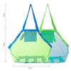 Beach Toy Bag, Pack of 2 Large Mesh Beach Bag
